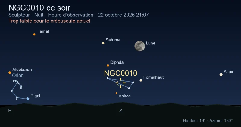 NGC0010 ce soir