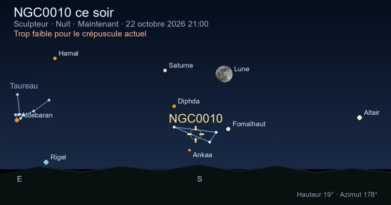 NGC0010 ce soir
