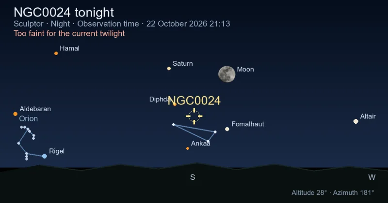 NGC0024 tonight