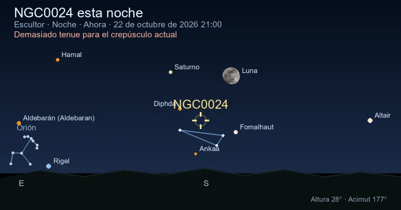 NGC0024 esta noche