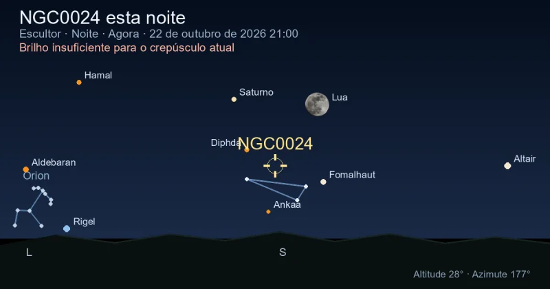 NGC0024 esta noite
