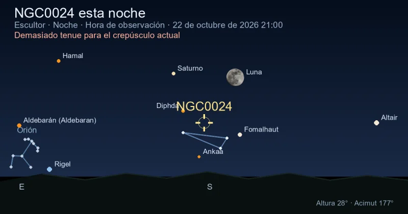 NGC0024 esta noche