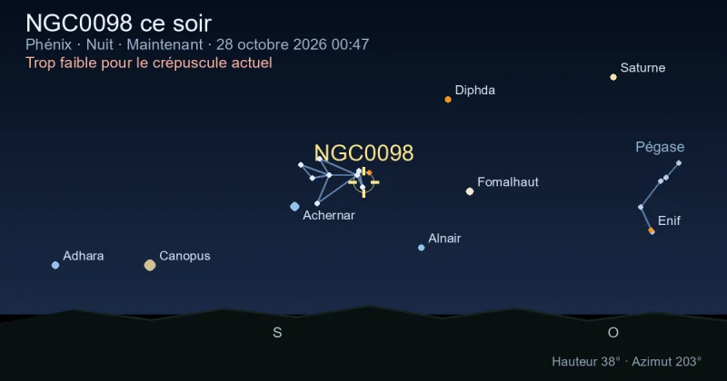 NGC0098 ce soir