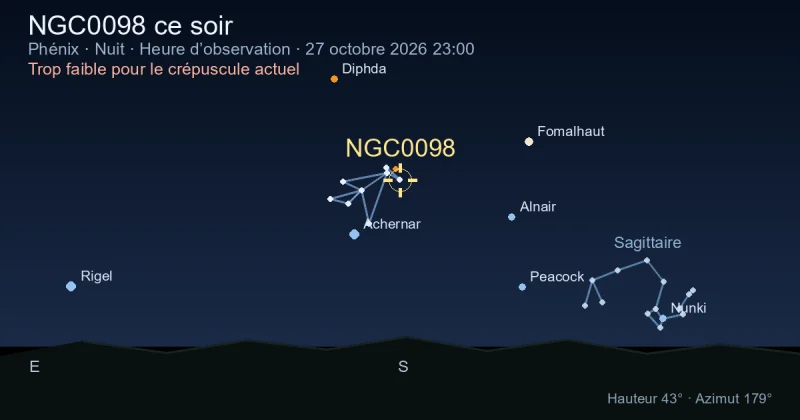 NGC0098 ce soir