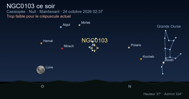 NGC0103 ce soir