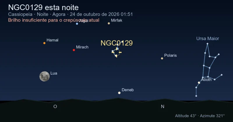 NGC0129 esta noite