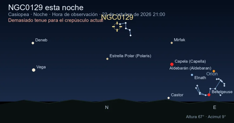 NGC0129 esta noche