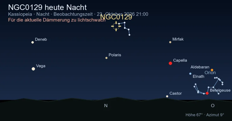 NGC0129 heute Nacht