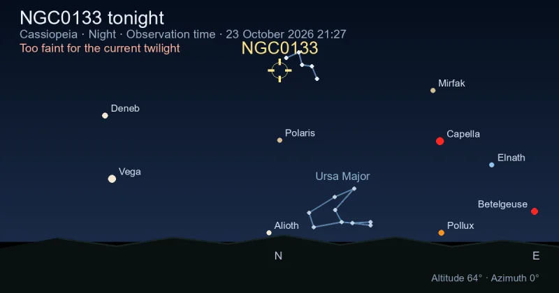 NGC0133 tonight