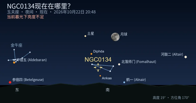 NGC0134现在在哪里？