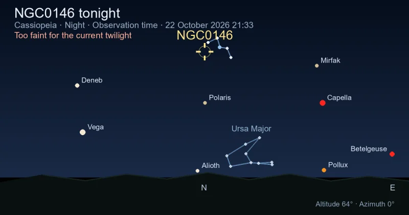 NGC0146 tonight