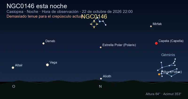 NGC0146 esta noche