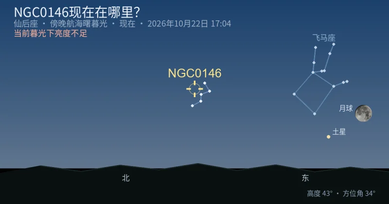 NGC0146现在在哪里？
