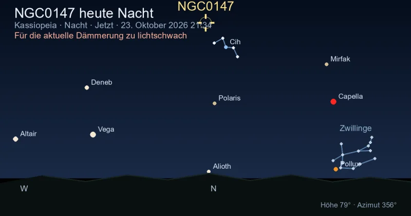 NGC0147 heute Nacht