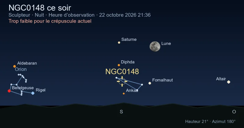 NGC0148 ce soir