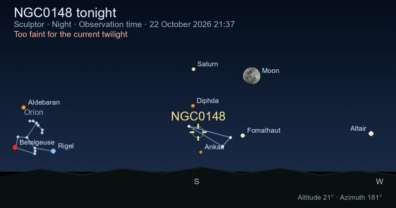 NGC0148 tonight