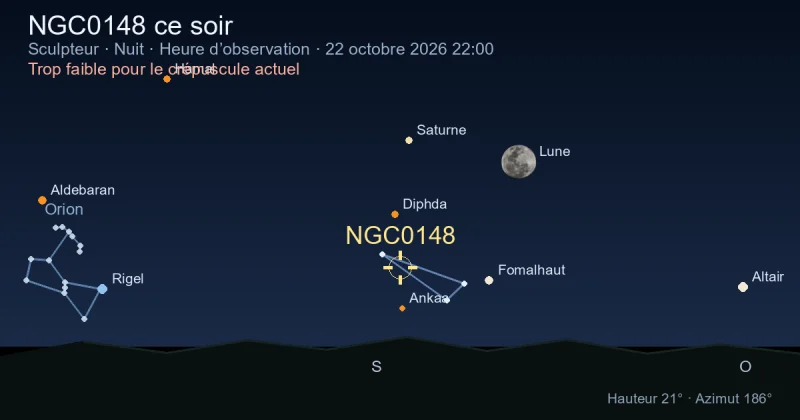 NGC0148 ce soir