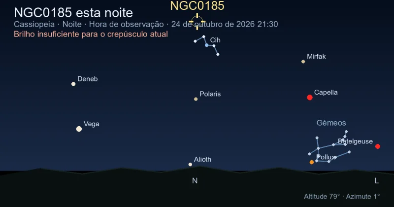 NGC0185 esta noite