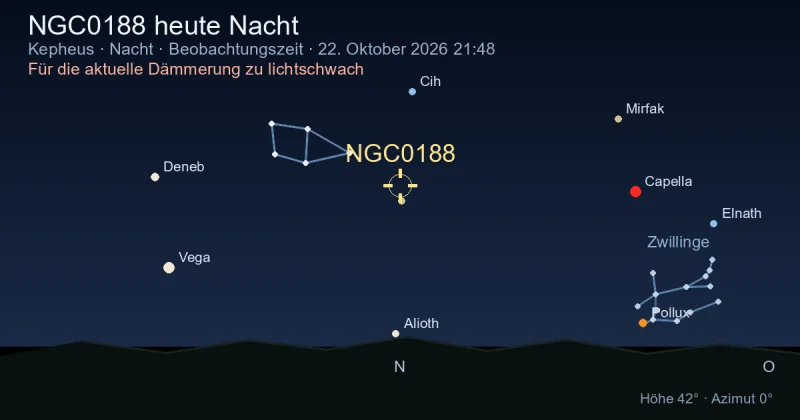 NGC0188 heute Nacht