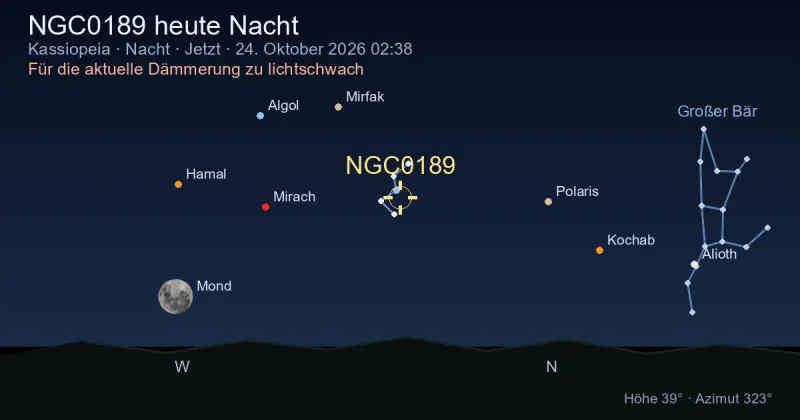 NGC0189 heute Nacht