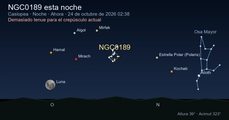NGC0189 esta noche