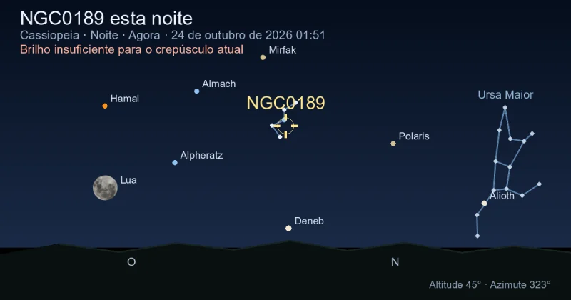 NGC0189 esta noite
