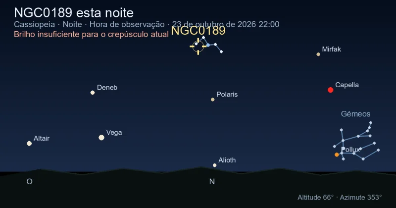 NGC0189 esta noite