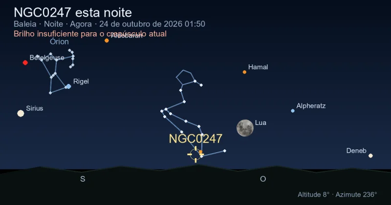 NGC0247 esta noite
