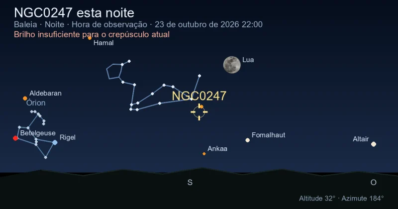 NGC0247 esta noite