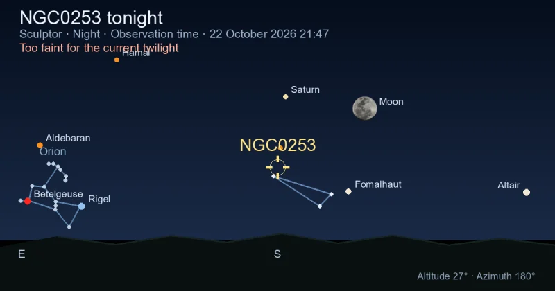 NGC0253 tonight