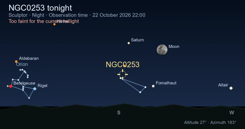 NGC0253 tonight