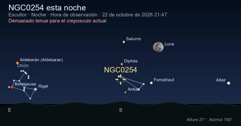 NGC0254 esta noche