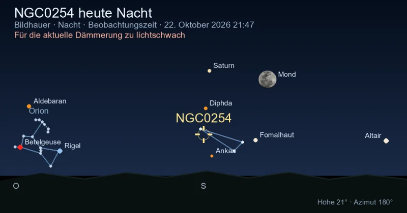 NGC0254 heute Nacht