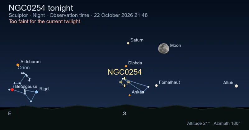 NGC0254 tonight