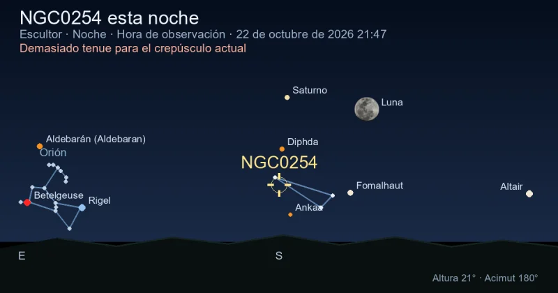 NGC0254 esta noche