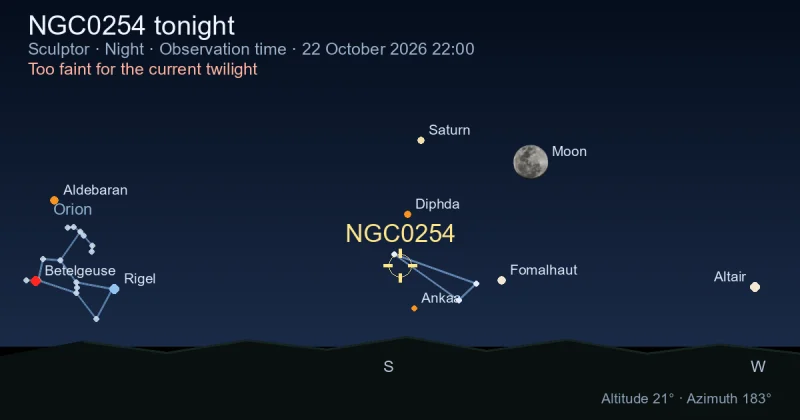NGC0254 tonight