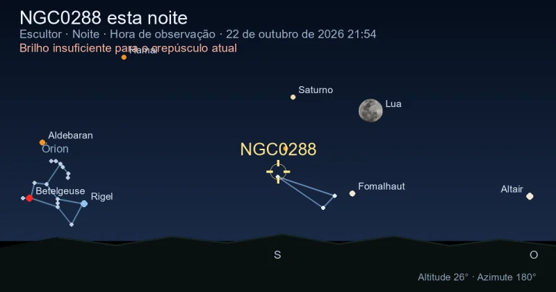 NGC0288 esta noite