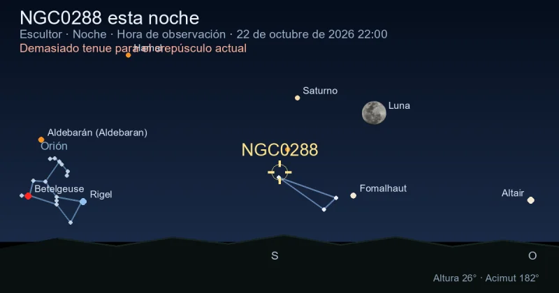 NGC0288 esta noche