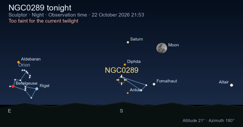 NGC0289 tonight