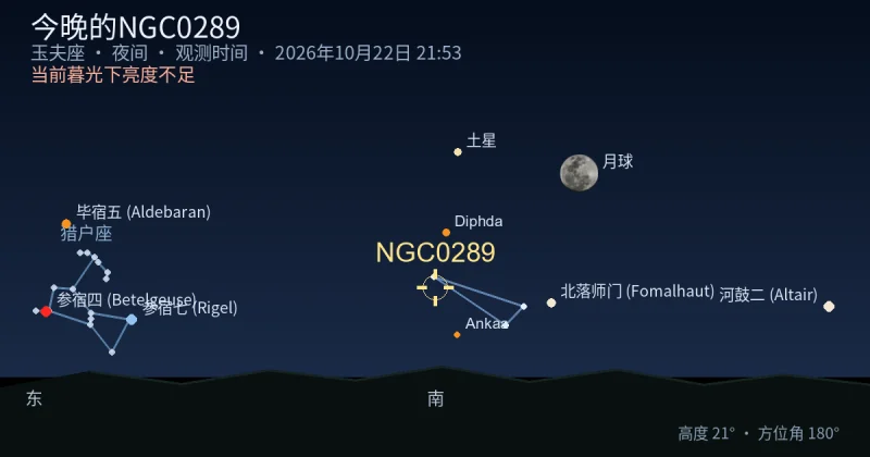 今晚的NGC0289