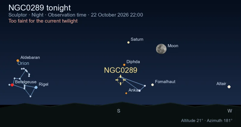 NGC0289 tonight
