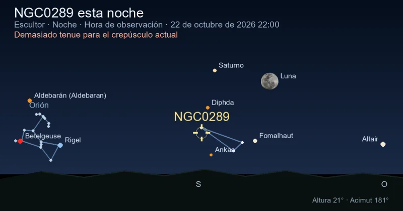 NGC0289 esta noche