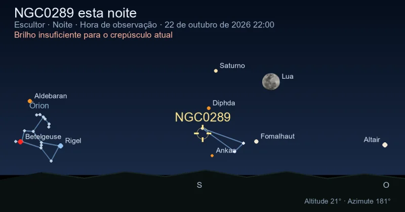 NGC0289 esta noite