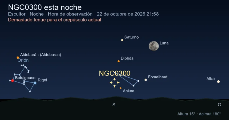 NGC0300 esta noche