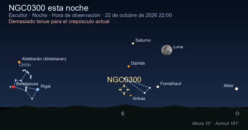 NGC0300 esta noche