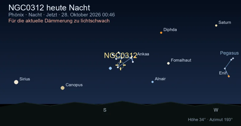 NGC0312 heute Nacht