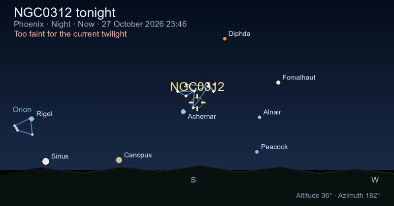 NGC0312 tonight