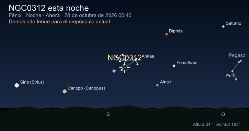 NGC0312 esta noche
