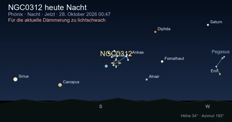 NGC0312 heute Nacht