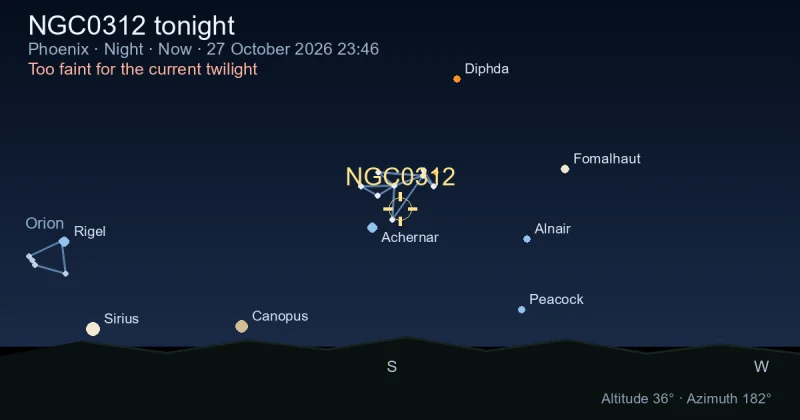 NGC0312 tonight